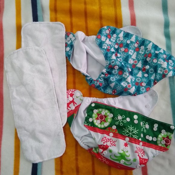 2 pocket Alvababy cloth diapers - Picture 2 of 5